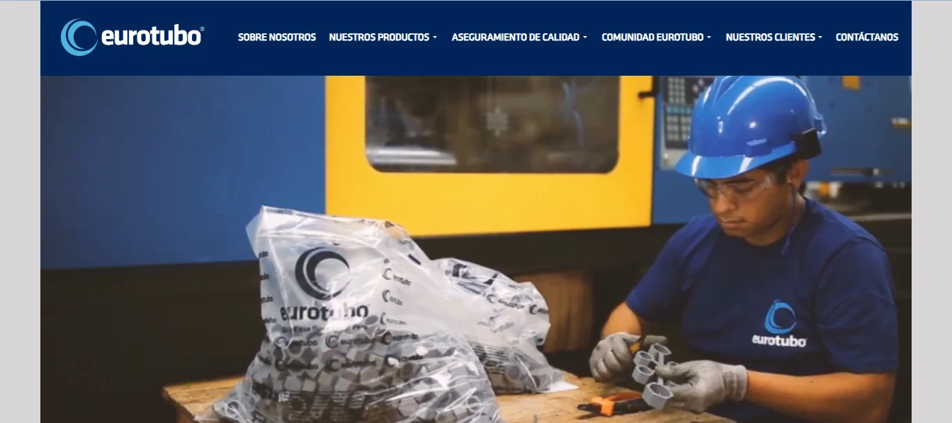 Sitio web Eurotubo