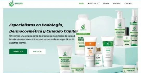 Sitio web Magister Salud